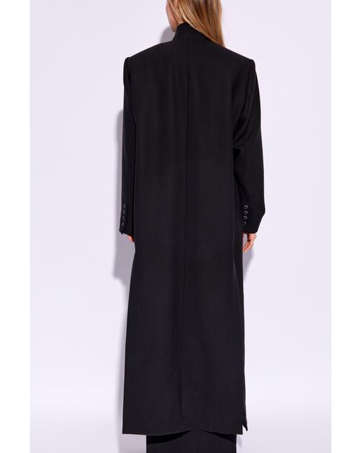 The Mannei Black Long 'Bizot' Coat