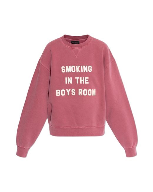 DSquared² Pink Sweatshirt With Patch