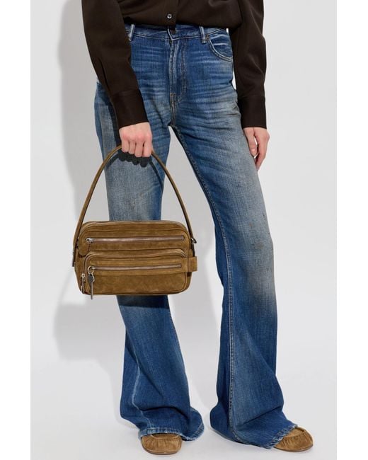 Acne Brown Shoulder Bag 'Camero'