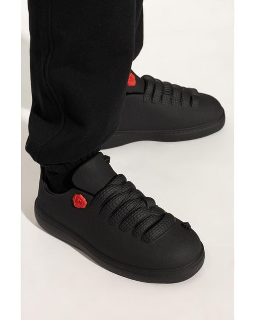 Burberry Black Rubber Sneakers 'Bubble' for men