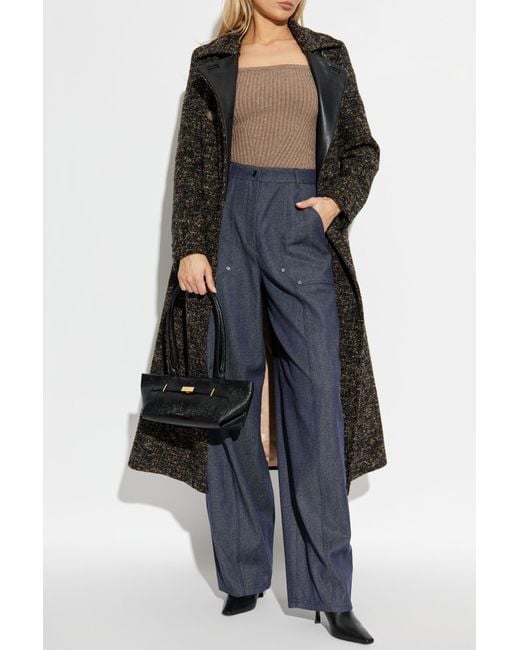 Max Mara Black Coat 'Senior'