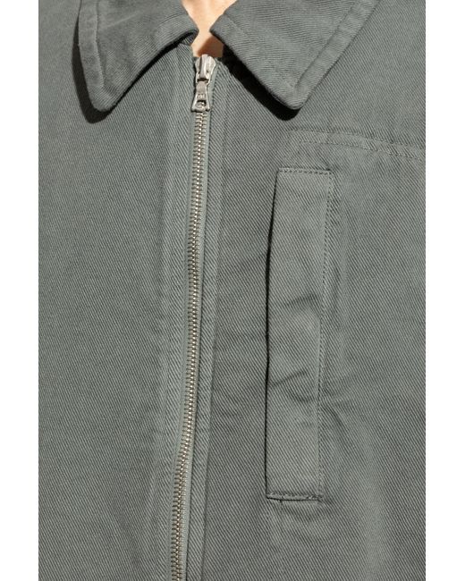 Dries Van Noten Gray Jacket With Pockets for men