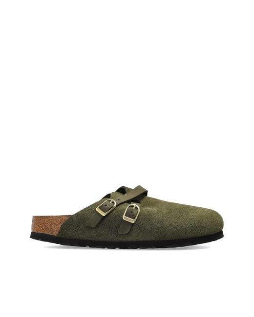 Birkenstock Green 'Blair' Slides