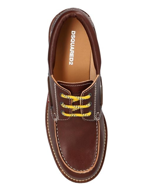 DSquared² Natural 'Explorer' Shoes for men
