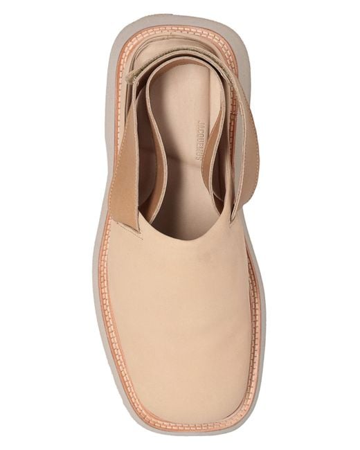 Jacquemus 'carre' Suede Shoes in Natural for Men | Lyst Jacquemus 'carre' Suede Shoes in Natural for Men | Lyst