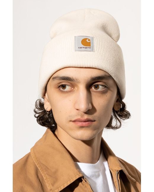 Carhartt White Cap With Logo Patch