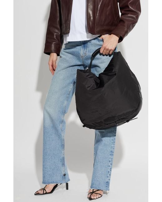 Moschino Black Shopper-Type Bag