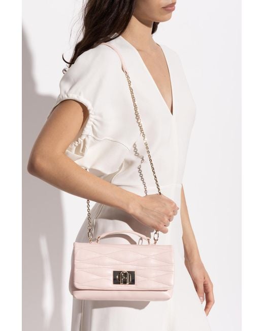 Furla Pink '1927 Mini' Handheld Bag