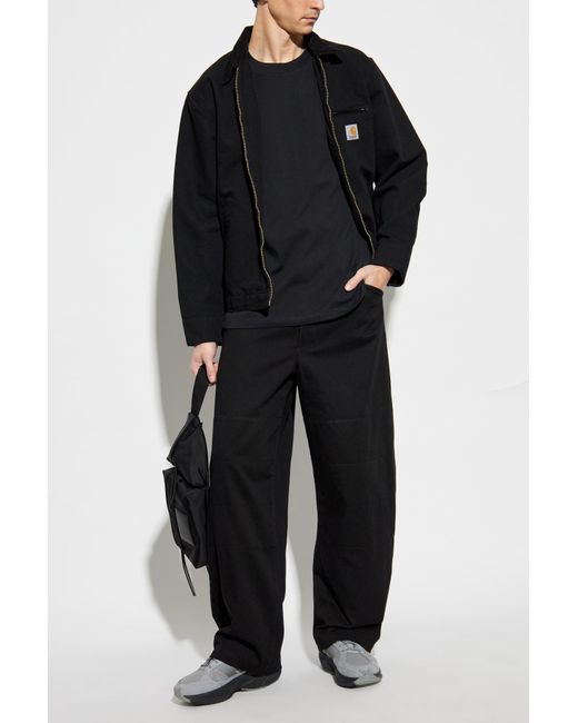 Carhartt Black Jacket With Logo for men