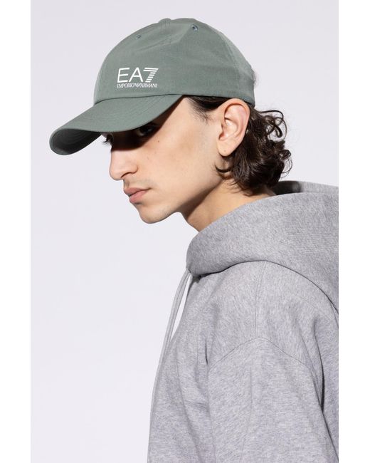 EA7 Green Baseball Cap
