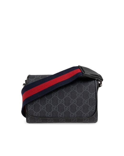 Gucci Red ‘Gg Super Mini’ Shoulder Bag for men