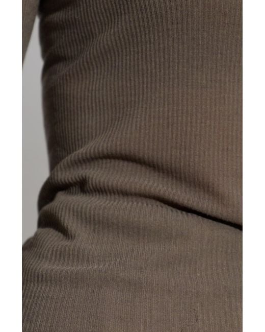 Rick Owens Natural Fitted Top