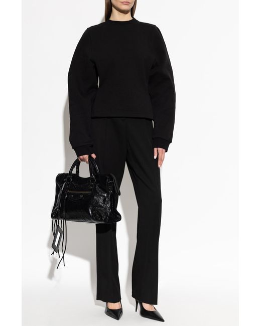 Balenciaga Black Long Sleeve T-Shirt