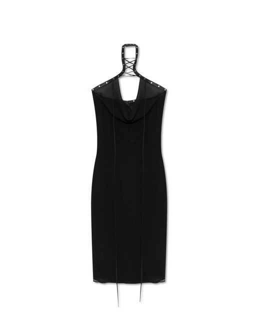 DSquared² Black Silk Dress