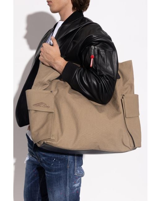 DSquared² Natural Shopper Type Bag for men