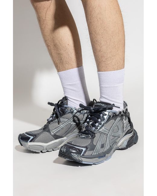Balenciaga Gray 'Runner' Sports Shoes for men