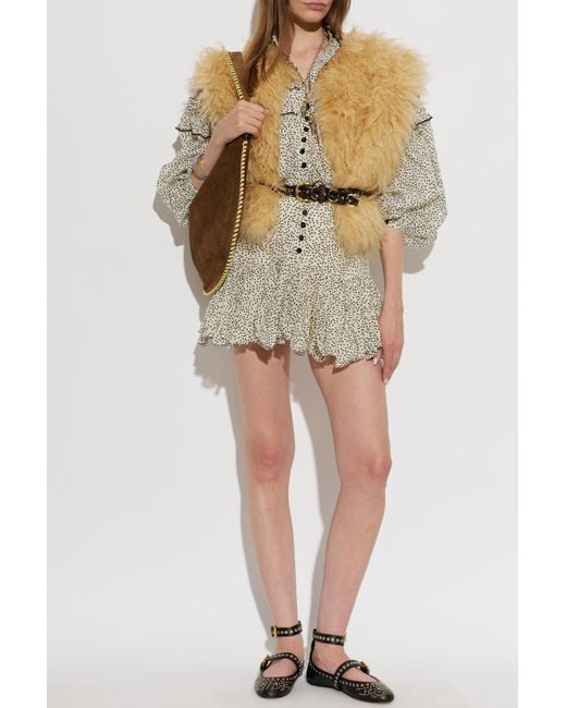 Isabel Marant Natural Skirt 'Daneen'