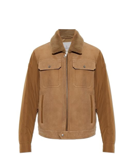 Moncler Natural 'Zerique' Puffer Jacket for men