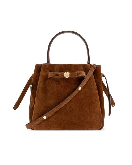 Tory Burch Brown Handbag 'Romy'