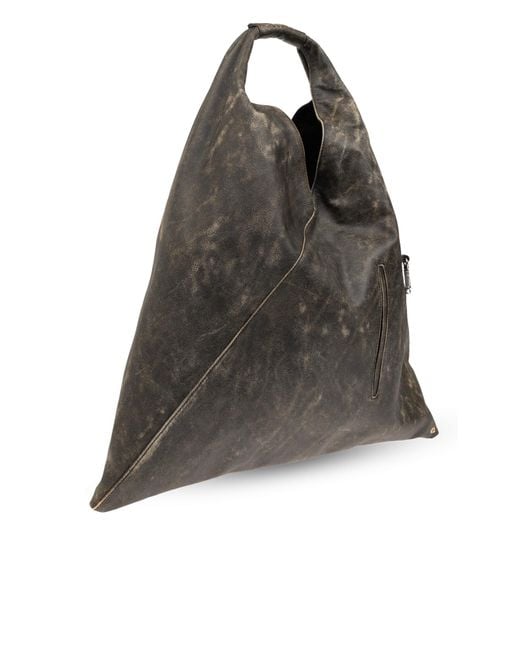 MM6 by Maison Martin Margiela Brown ‘Japanese Medium’ Shoulder Bag