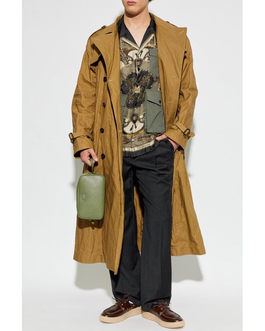 Dolce & Gabbana Green Shirt With Multiple Pockets for men