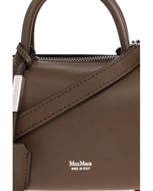 Max Mara Brown Handbag "Holdalls"
