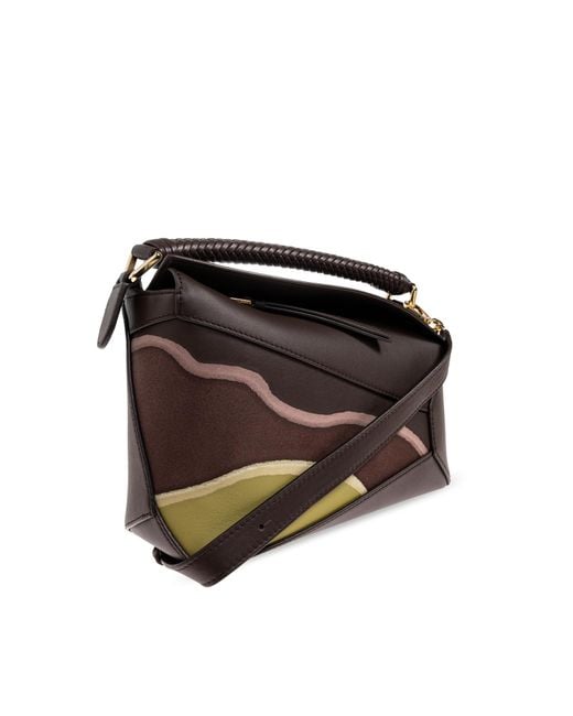Loewe Black Handbag "Puzzle Small"