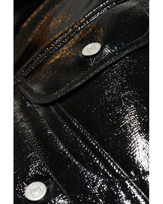 Courreges Black Jacket With Logo for men