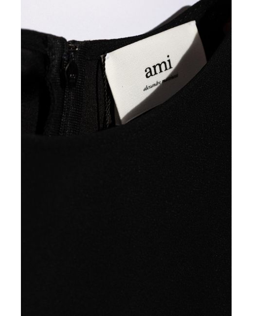 AMI Black Long Dress By