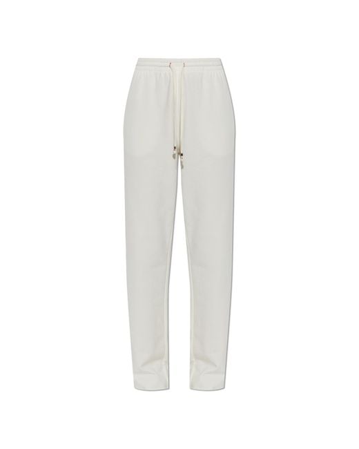 DIESEL White 'Indra-D-Core' Trousers