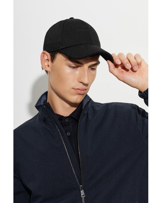 Paul & Shark Black Baseball Cap for men