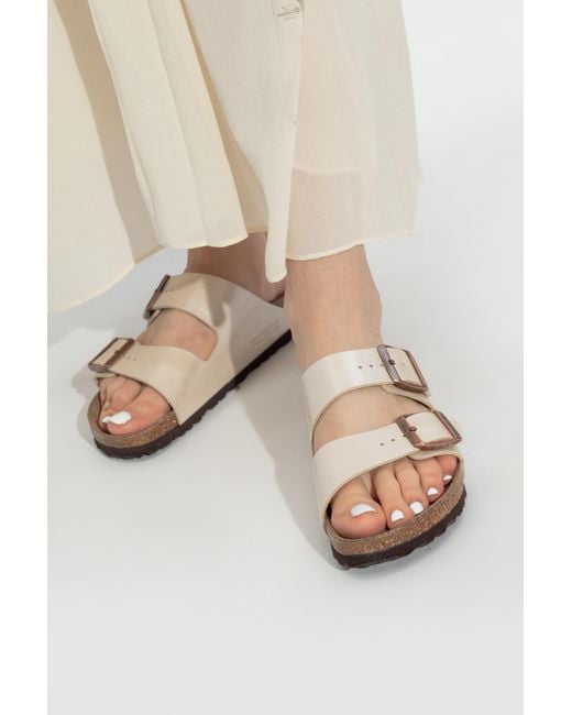 Birkenstock White Sandals Arizina Bs