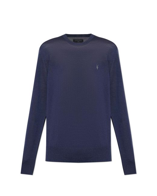 AllSaints Blue Sweater 'Mode' for men