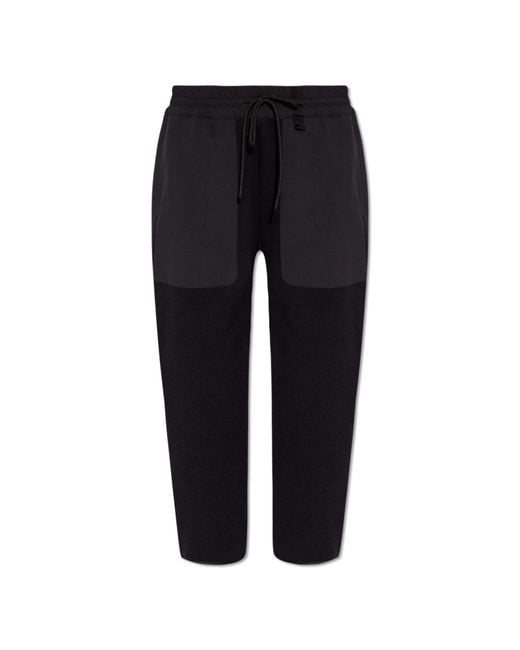 Moncler Black Panelled Sweatpants