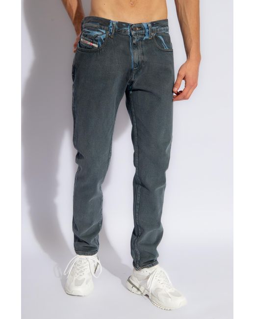 DIESEL Blue '2019 D-strukt-s3' Jeans, for men