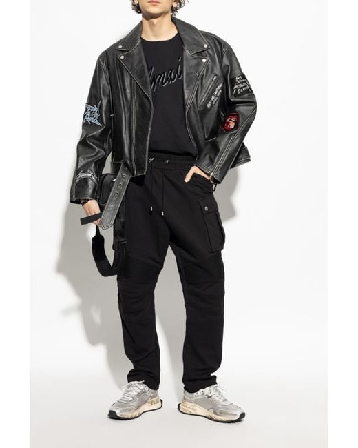 DSquared² Black Sneakers Sprinter for men