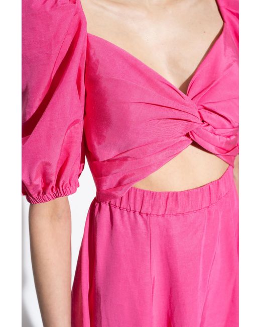 Kate Spade Pink Dress With Cut-Outs