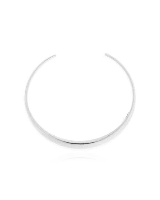 Isabel Marant White "Jonc" Bracelet for men