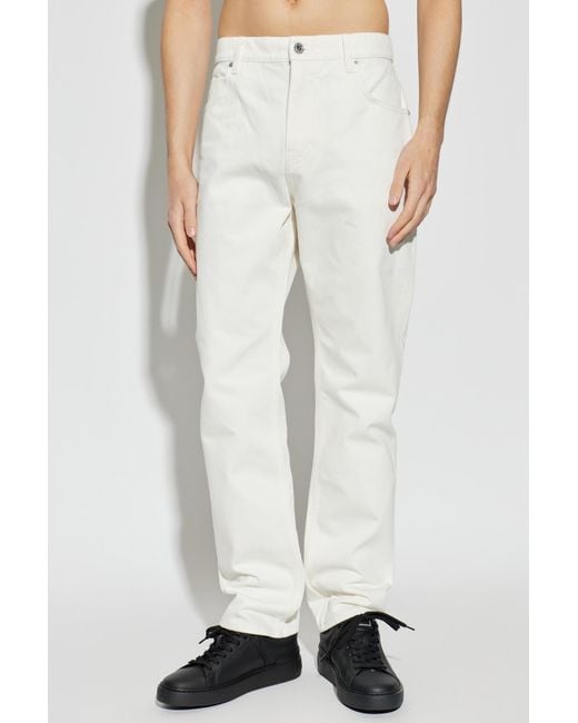 Balmain Blue Jeans With Slightly Tapered Legs for men