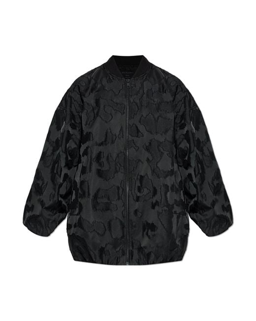 AllSaints Black 'Bayse' Bomber Jacket
