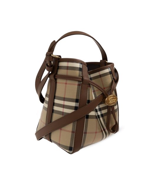 Burberry Natural 'Drawstring Mini' Bag