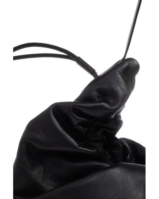 Marni Black Shoulder Bag 'Scrunchie Medium'
