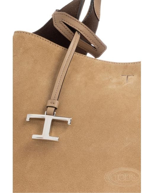 Tod's Black Suede Bag