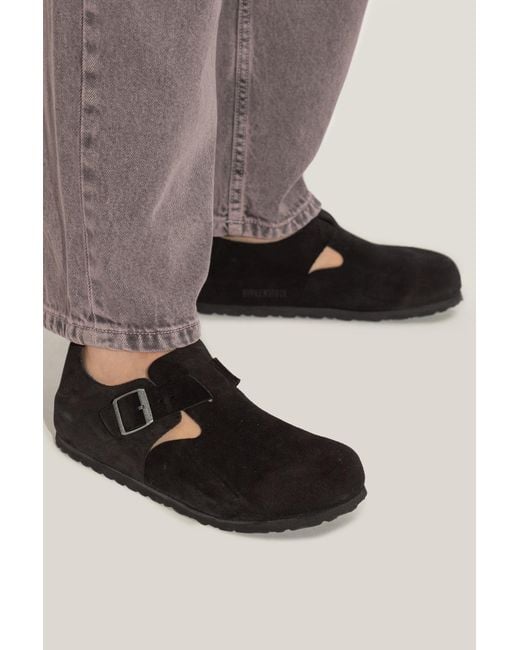 Birkenstock Black Shoes "London Bs"