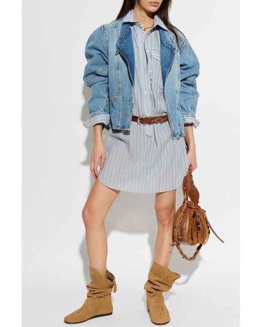 Isabel Marant Blue Dress 'Loriane'