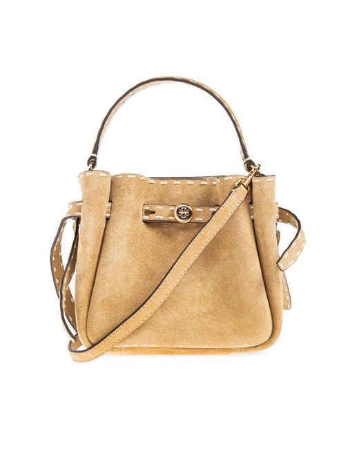Tory Burch Metallic Romy Mini' Hand-Held Bag