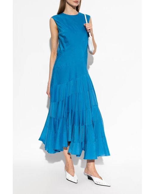 Tory Burch Blue Sleeveless Dress