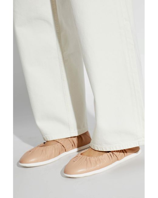 Bogner White "Vienna" Leather Shoes