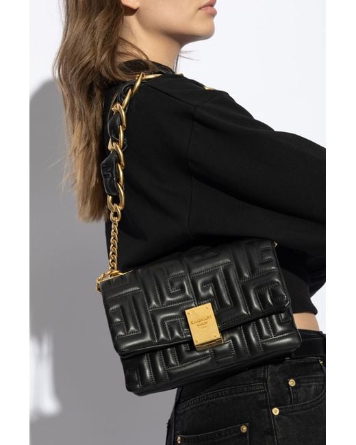 Balmain Black Shoulder Bag