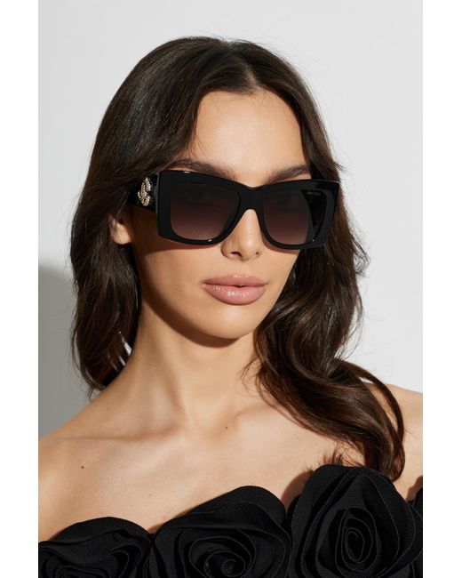 Jimmy Choo Black Sunglasses